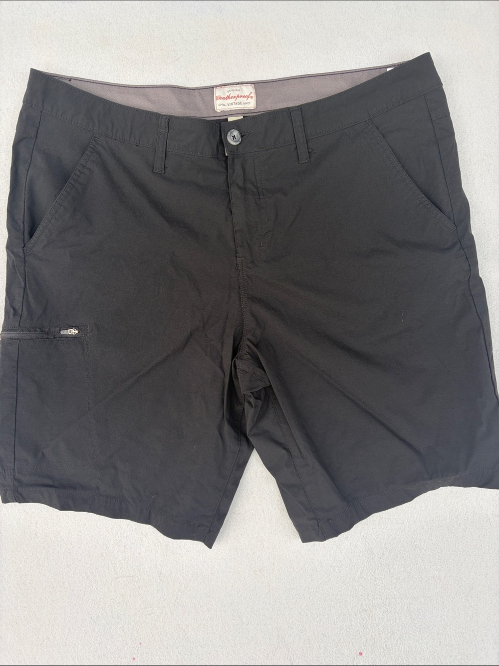 Weatherproof Black Men's Hybrid Performance Shorts
